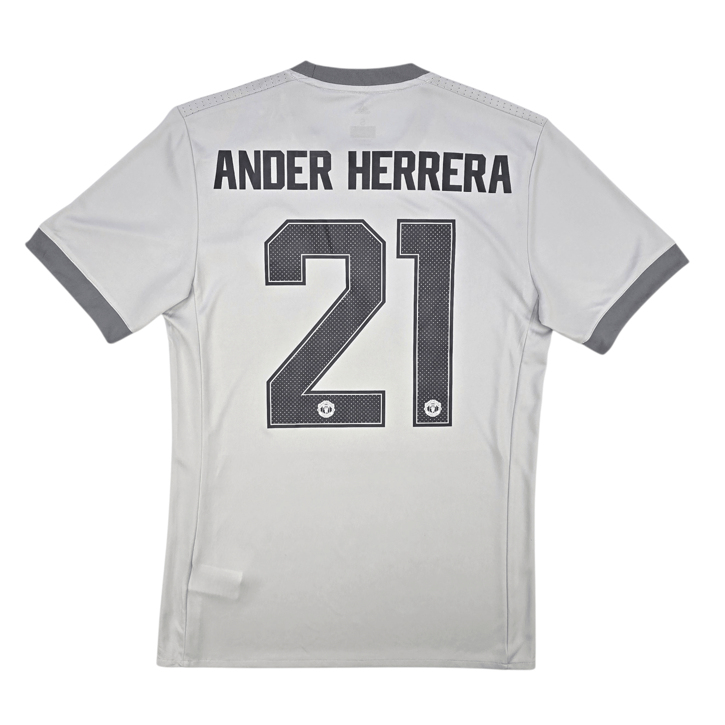 2017/18 Manchester United Third Football Shirt (S) Adidas #21 Herrera