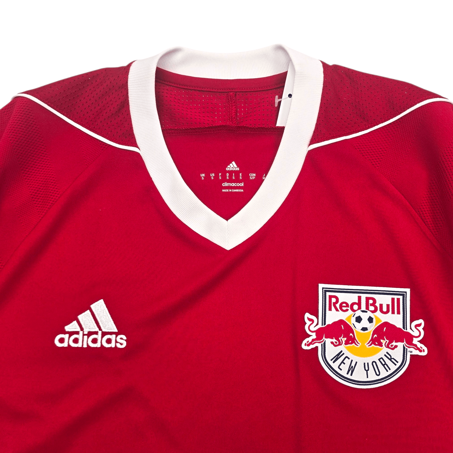 2017/18 New York Red Bulls Goal Keeper Football Shirt (S) Adidas