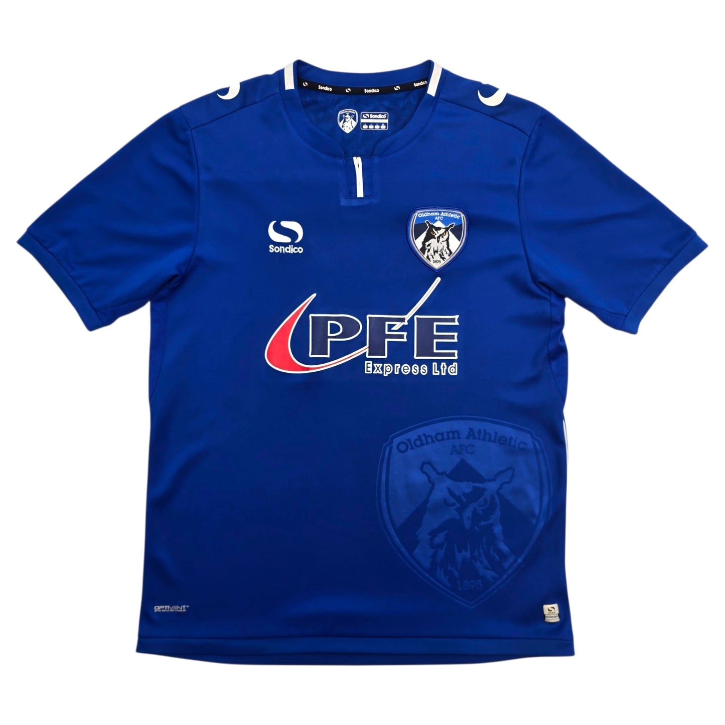 2017/18 Oldham Athletic Home Football Shirt (L) Sondico