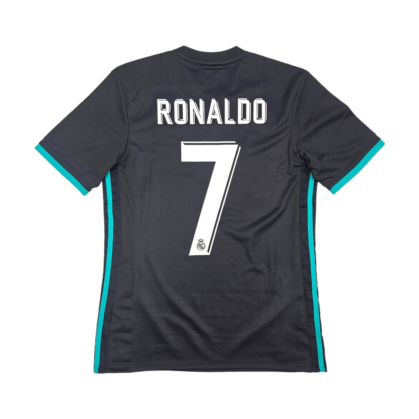 2017/18 Real Madrid Away Football Shirt (S) Adidas # 7 Ronaldo (BNWTs)