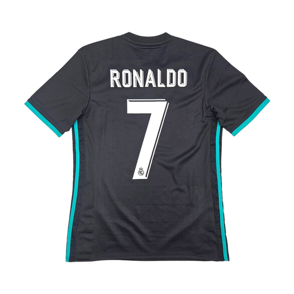2017/18 Real Madrid Away Football Shirt (S) Adidas # 7 Ronaldo (BNWTs)