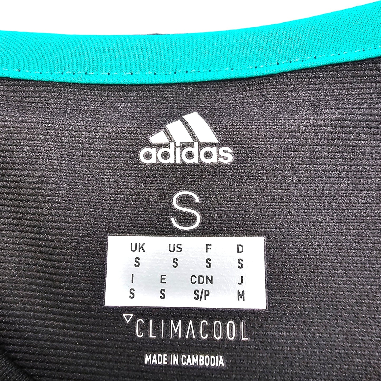 2017/18 Real Madrid Away Football Shirt (S) Adidas # 7 Ronaldo (BNWTs)