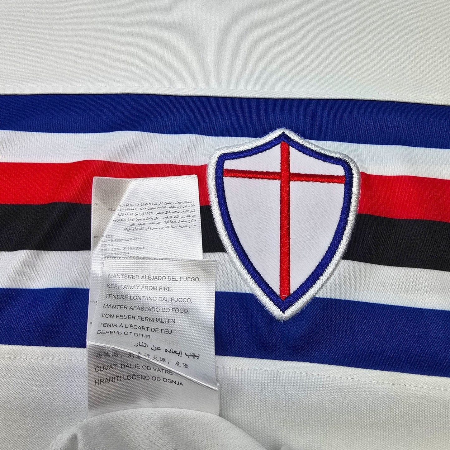 2017/18 Sampdoria Away Football Shirt (2XL) Kappa