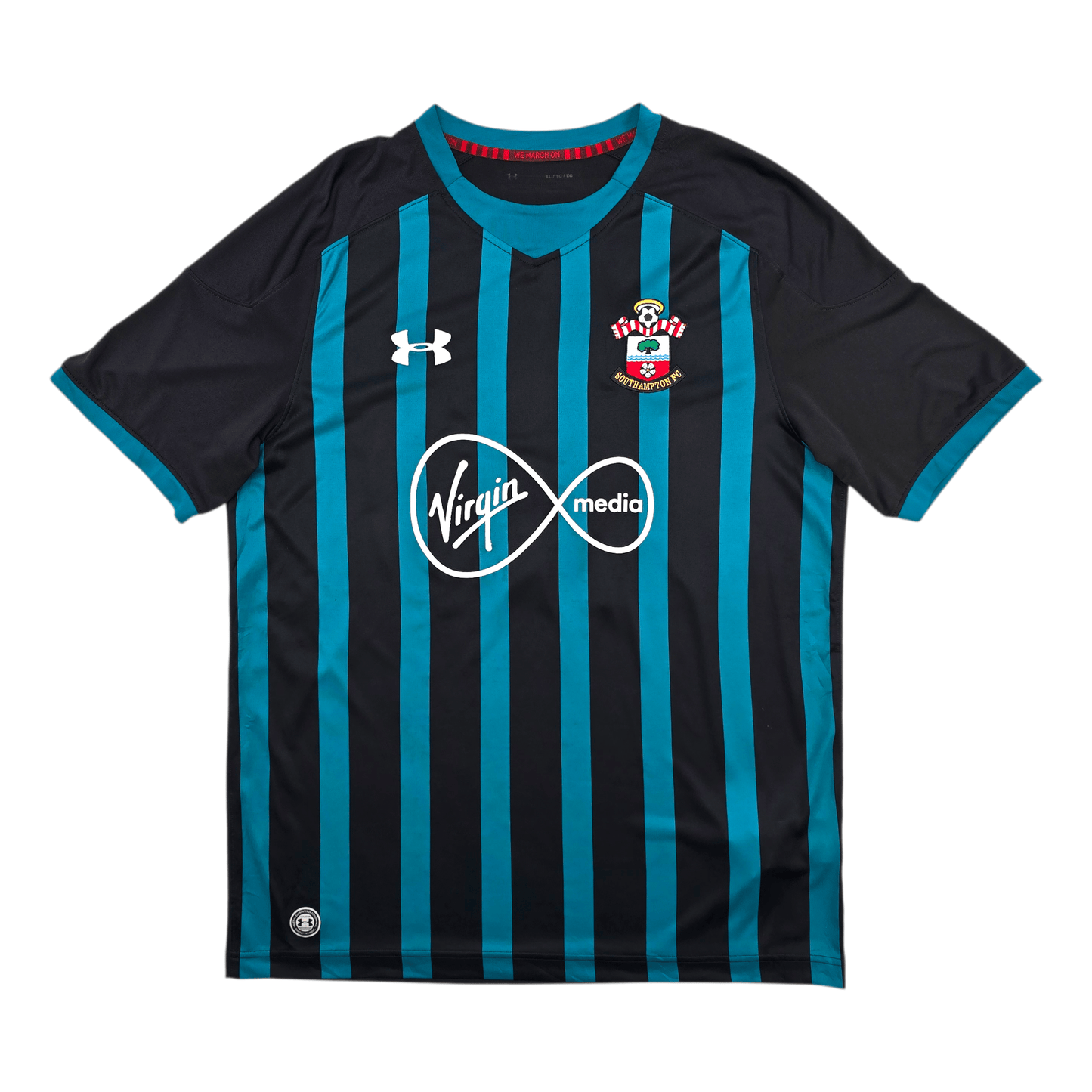 2017/18 Southampton Away Football Shirt (XL) Under Armour #20 Gabbiadini