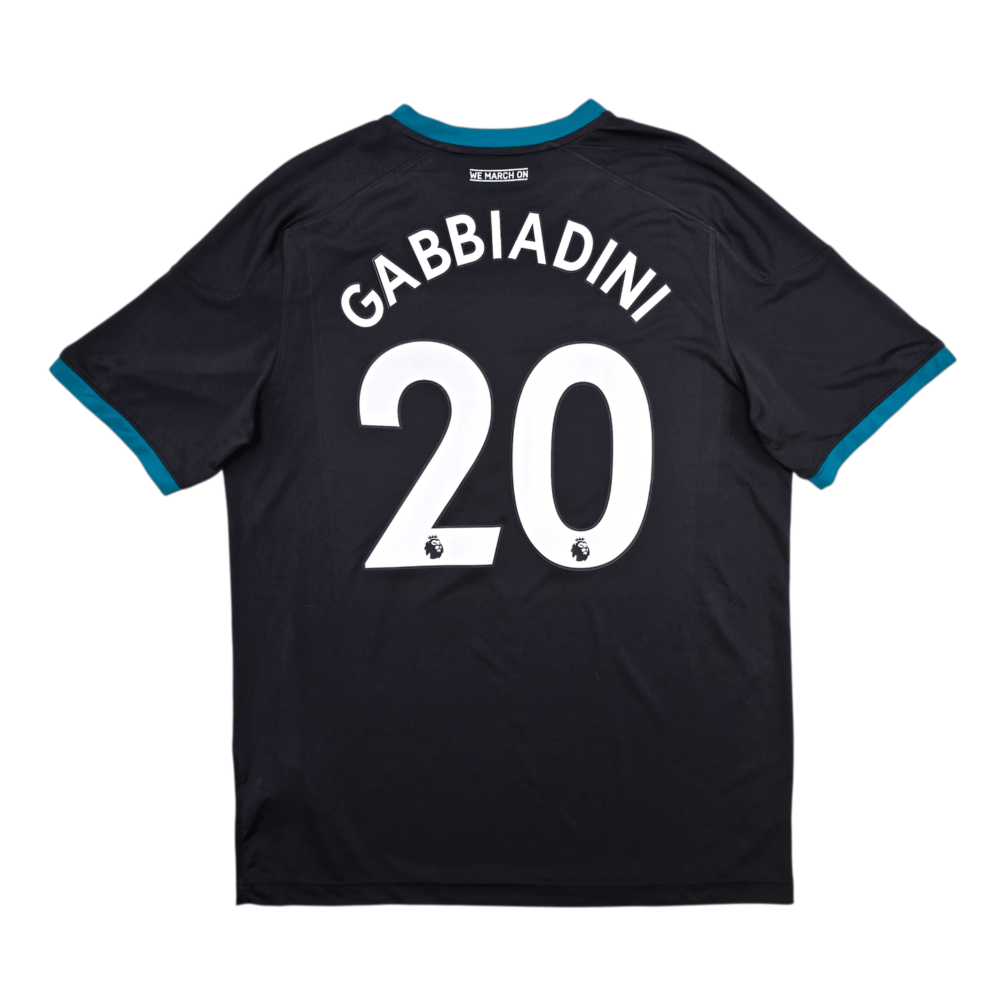 2017/18 Southampton Away Football Shirt (XL) Under Armour #20 Gabbiadini