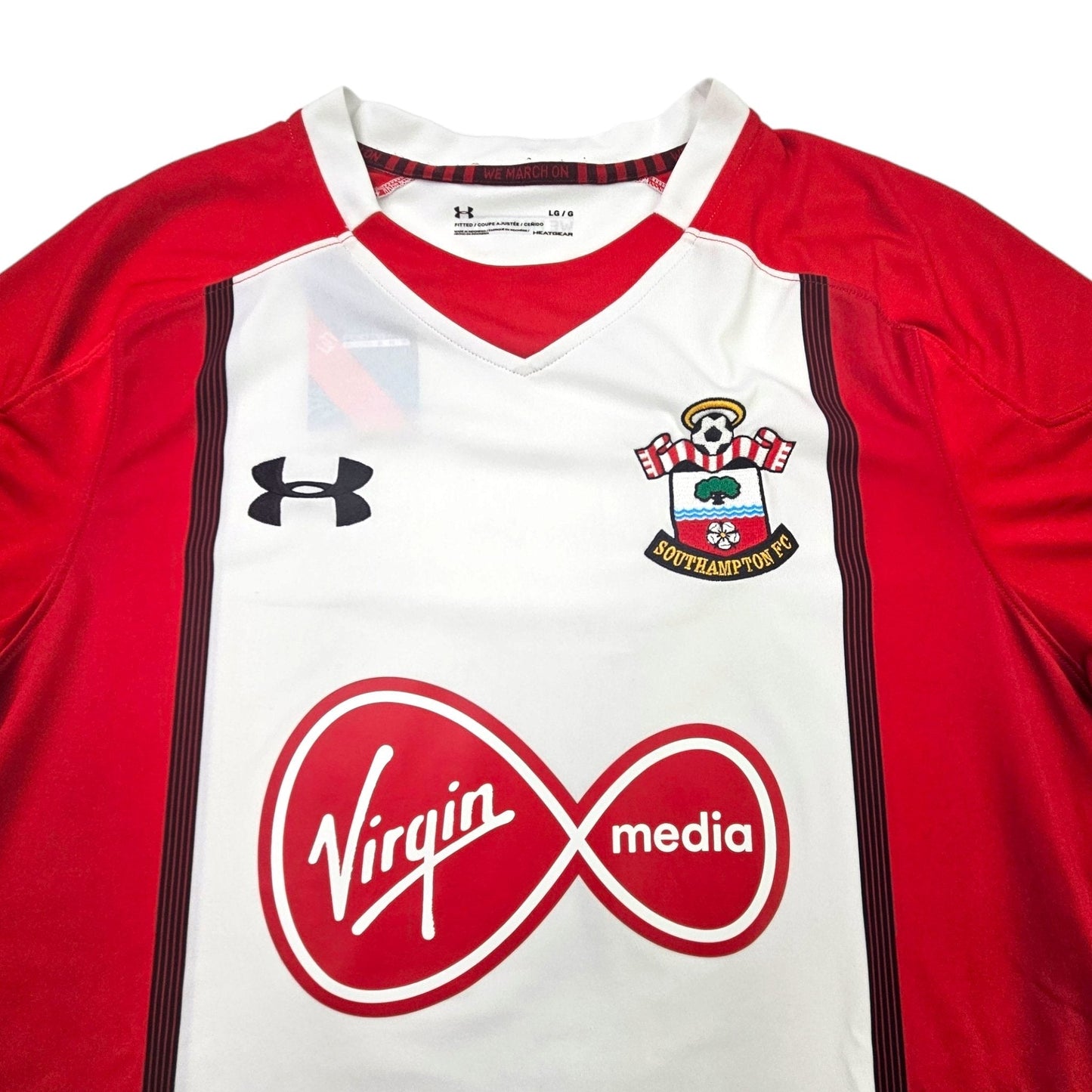 2017/18 Southampton Home Football Shirt (L) Under Armour
