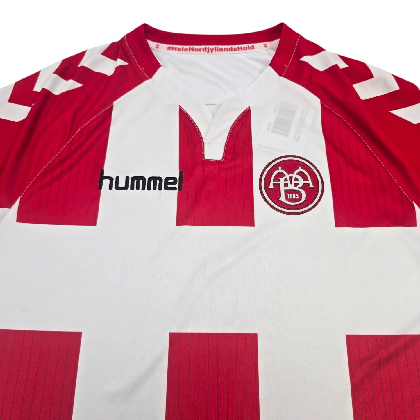 2017/19 AAB Aalborg Home Football Shirt (XL) Hummel
