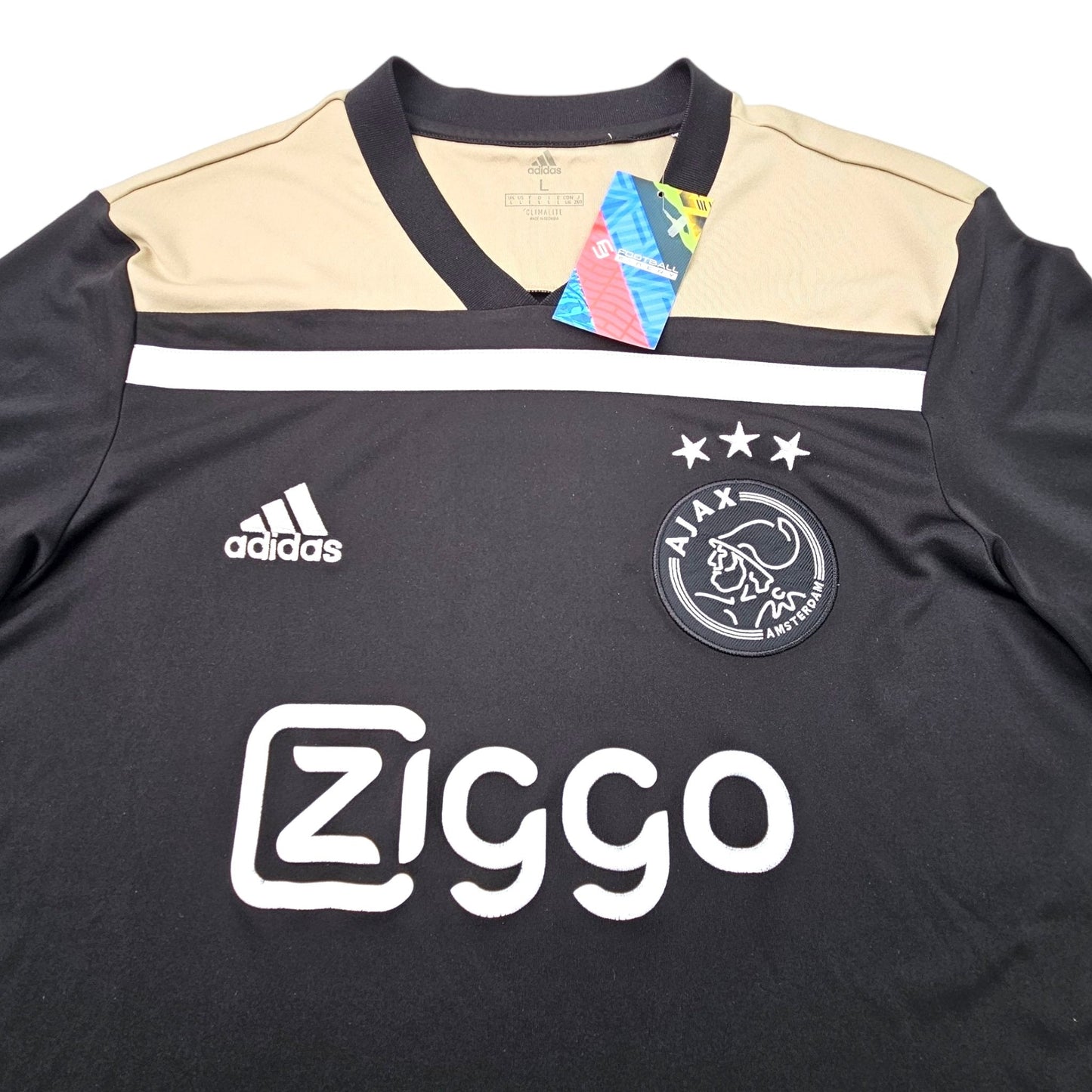 2018/19 Ajax Away Football Shirt (L) Adidas