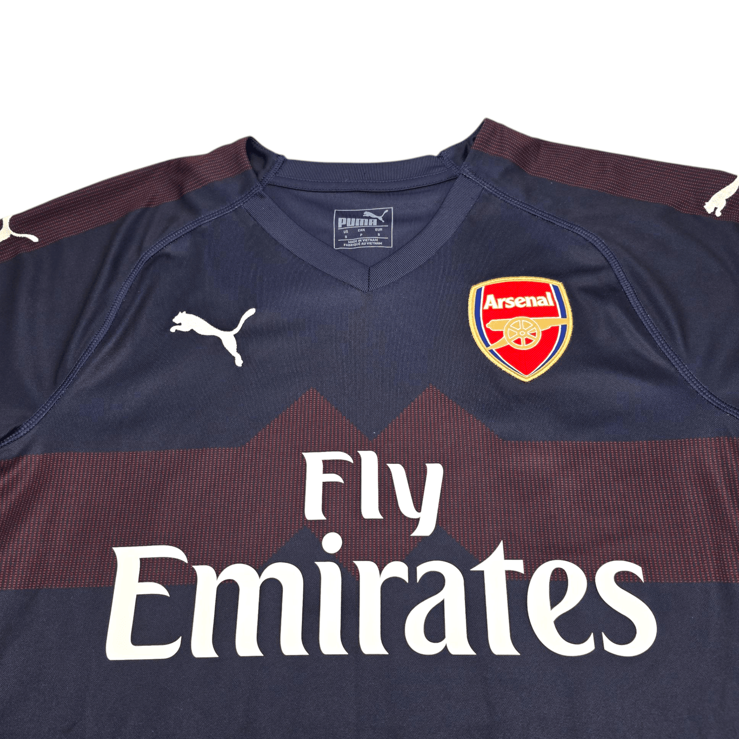 2018/19 Arsenal Away Football Shirt (S) Puma #14 Aubameyang