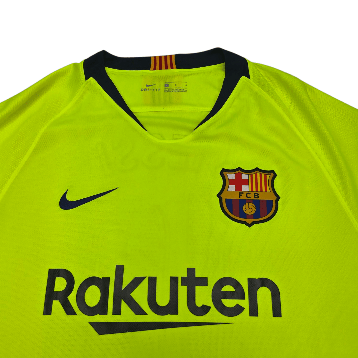 2018/19 Barcelona Away Football Shirt (L) Nike #10 Messi