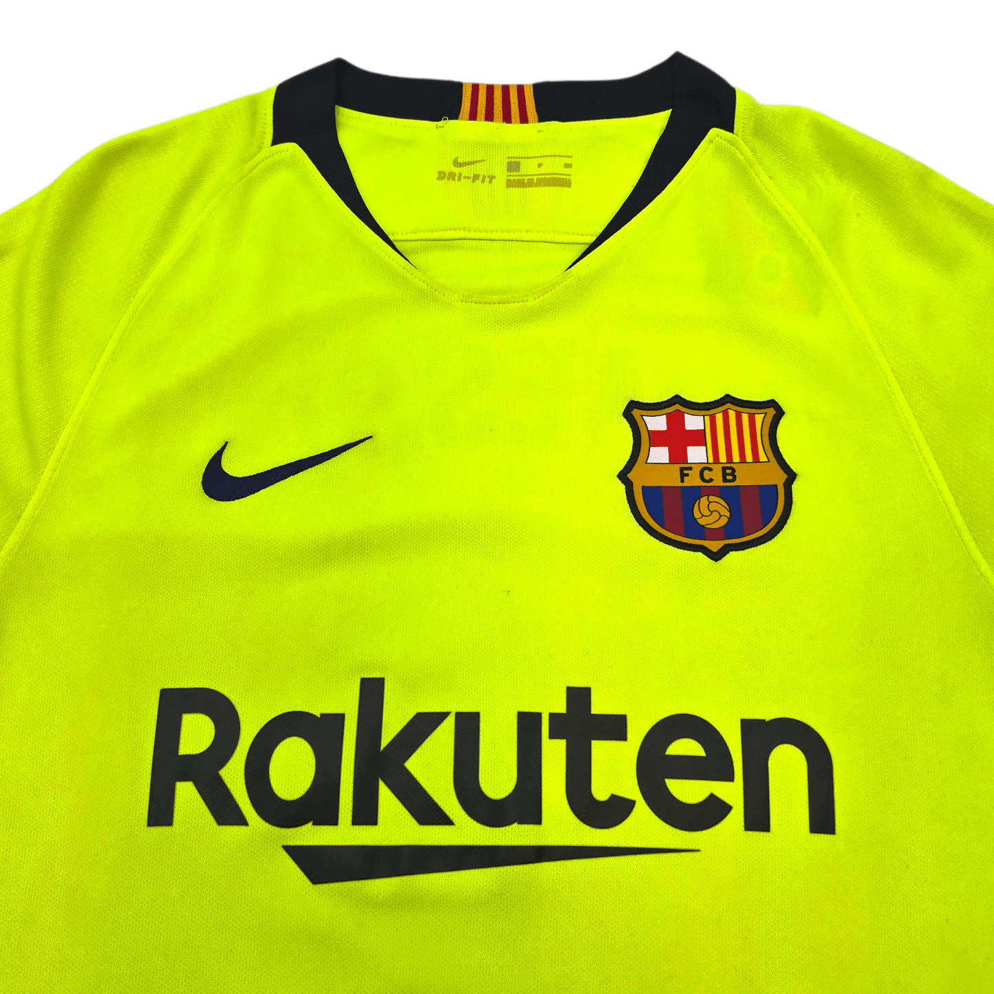 2018/19 Barcelona Away Football Shirt (S) Nike #10 Messi