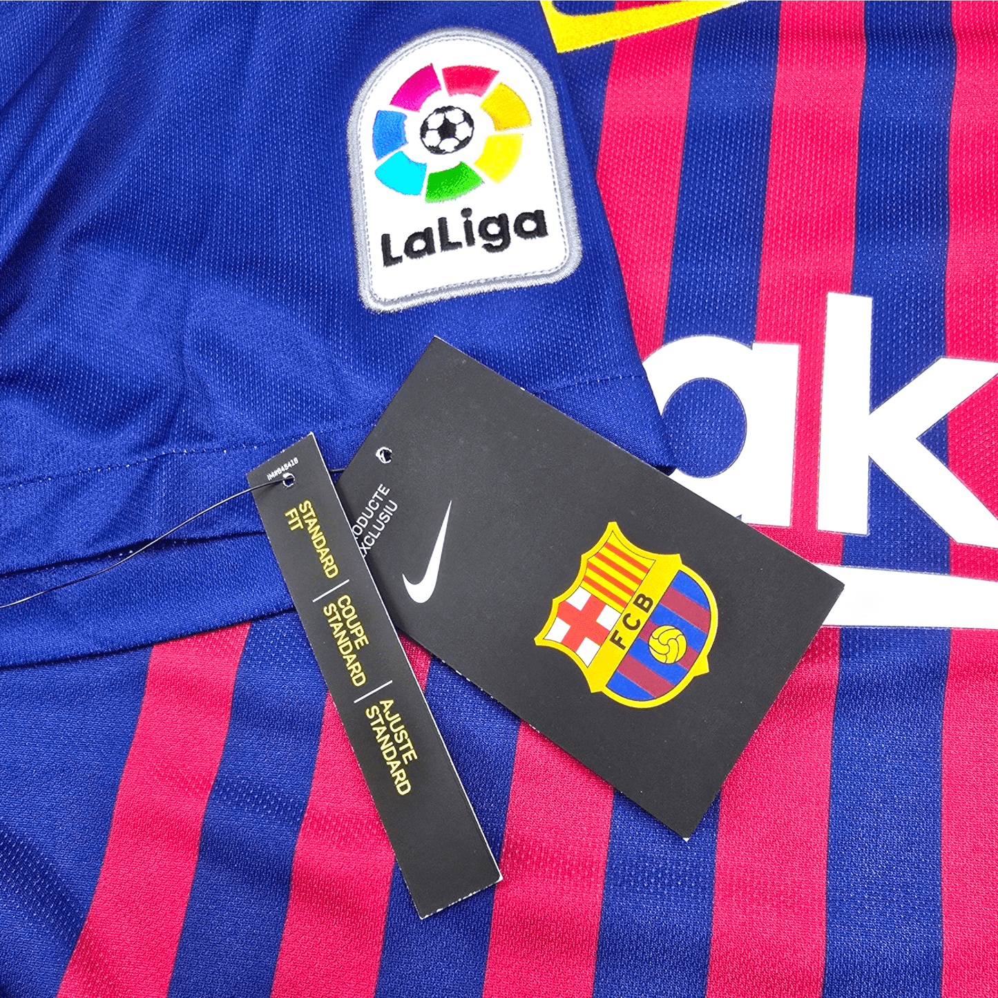 2018/19 Barcelona Home Football Shirt (2XL) Nike #10 Messi