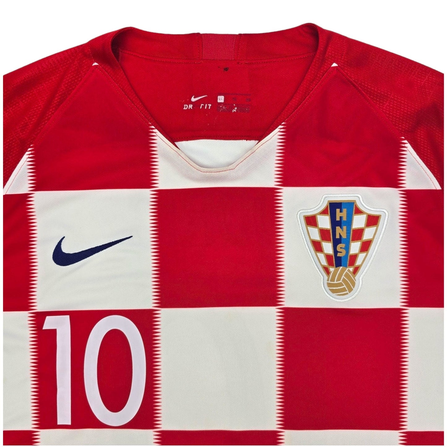 2018/19 Croatia Home Football Shirt (XL) Nike #10 Modric