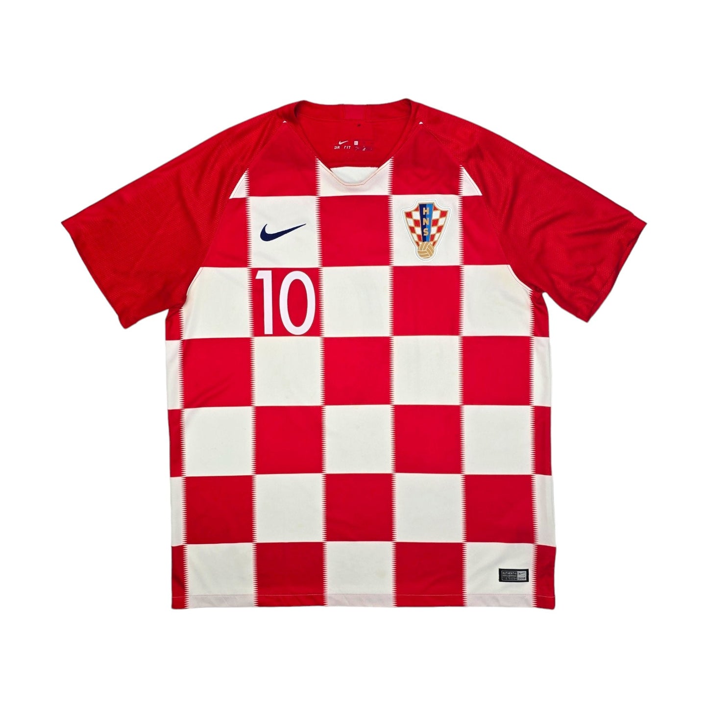 2018/19 Croatia Home Football Shirt (XL) Nike #10 Modric