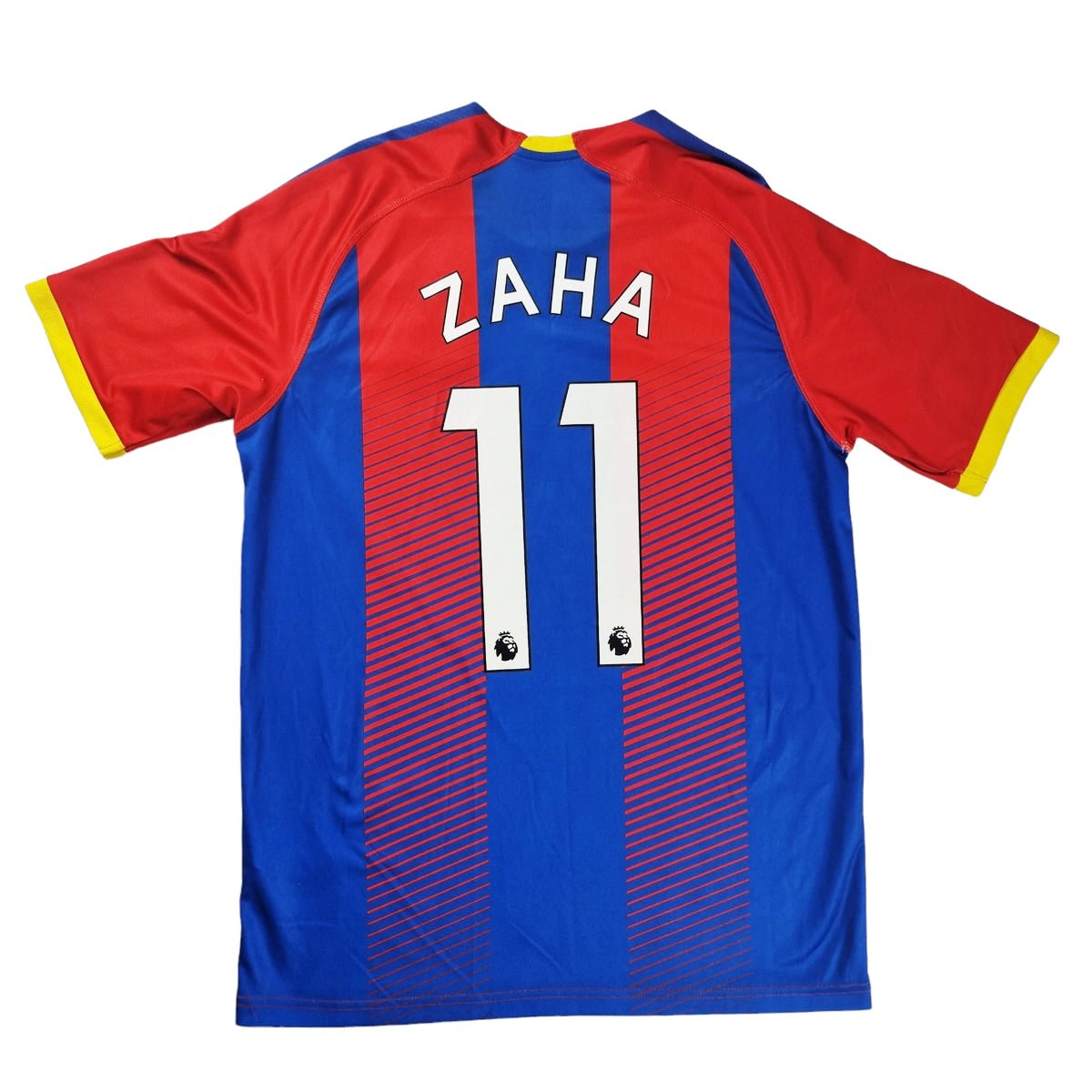 2018/19 Crystal Palace Home Football Shirt (M) Macron #11 Zaha