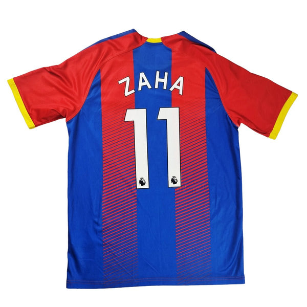 2018/19 Crystal Palace Home Football Shirt (M) Macron #11 Zaha