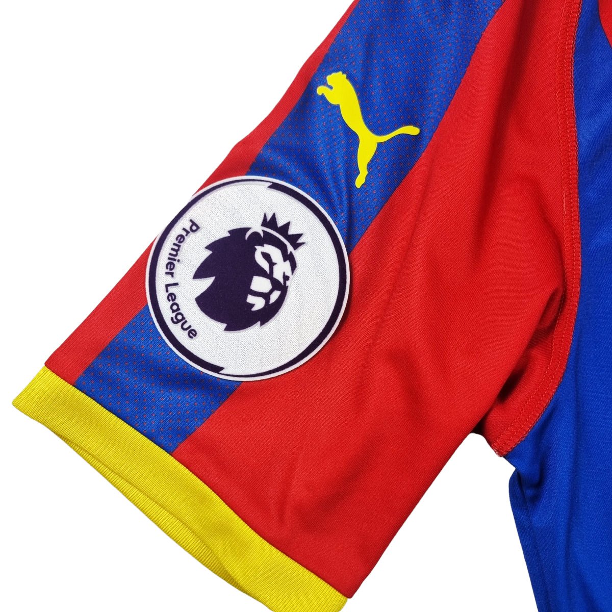 2018/19 Crystal Palace Home Football Shirt (M) Macron #11 Zaha
