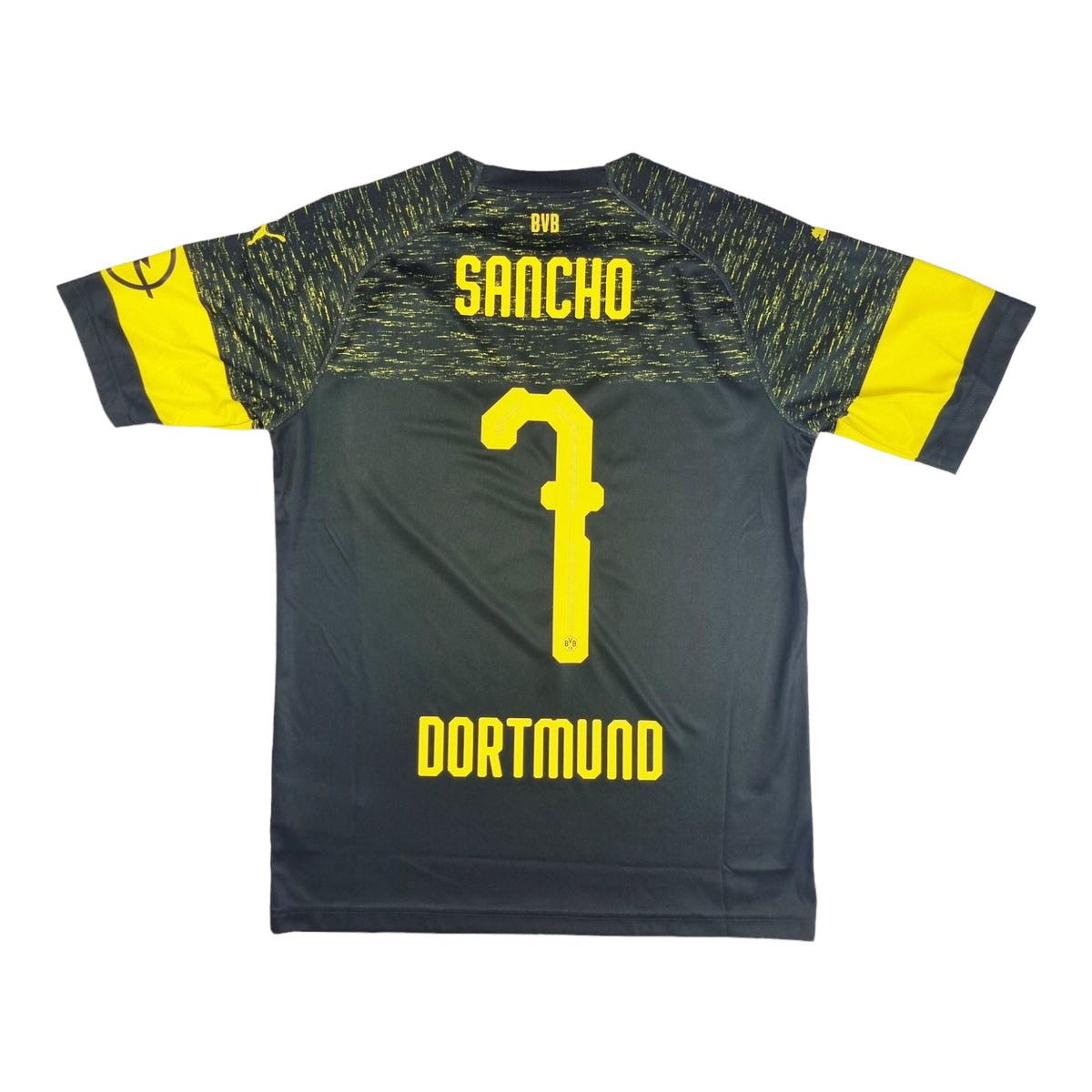 2018/19 Dortmund Away Football Shirt (M) Puma #7 Sancho