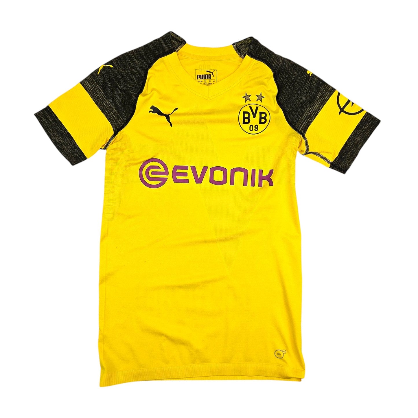 2018/19 Dortmund Home Football Shirt (M) Puma #11 Reus (Player Version)