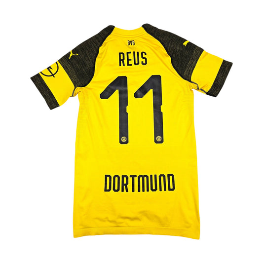 2018/19 Dortmund Home Football Shirt (M) Puma #11 Reus (Player Version)