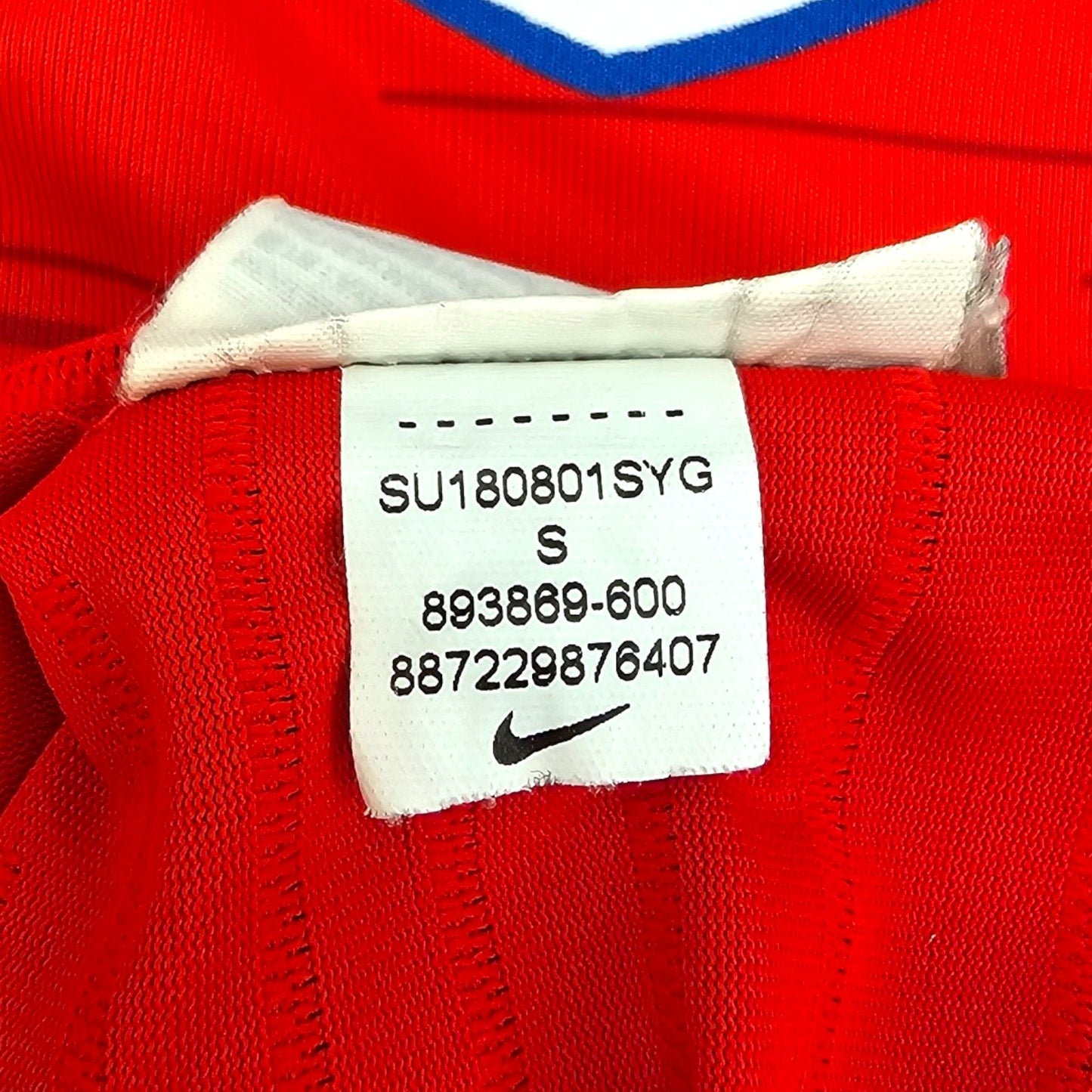 2018/19 England Away Football Shirt (S) Nike #9 Kane (Player Version/Vaporknit)