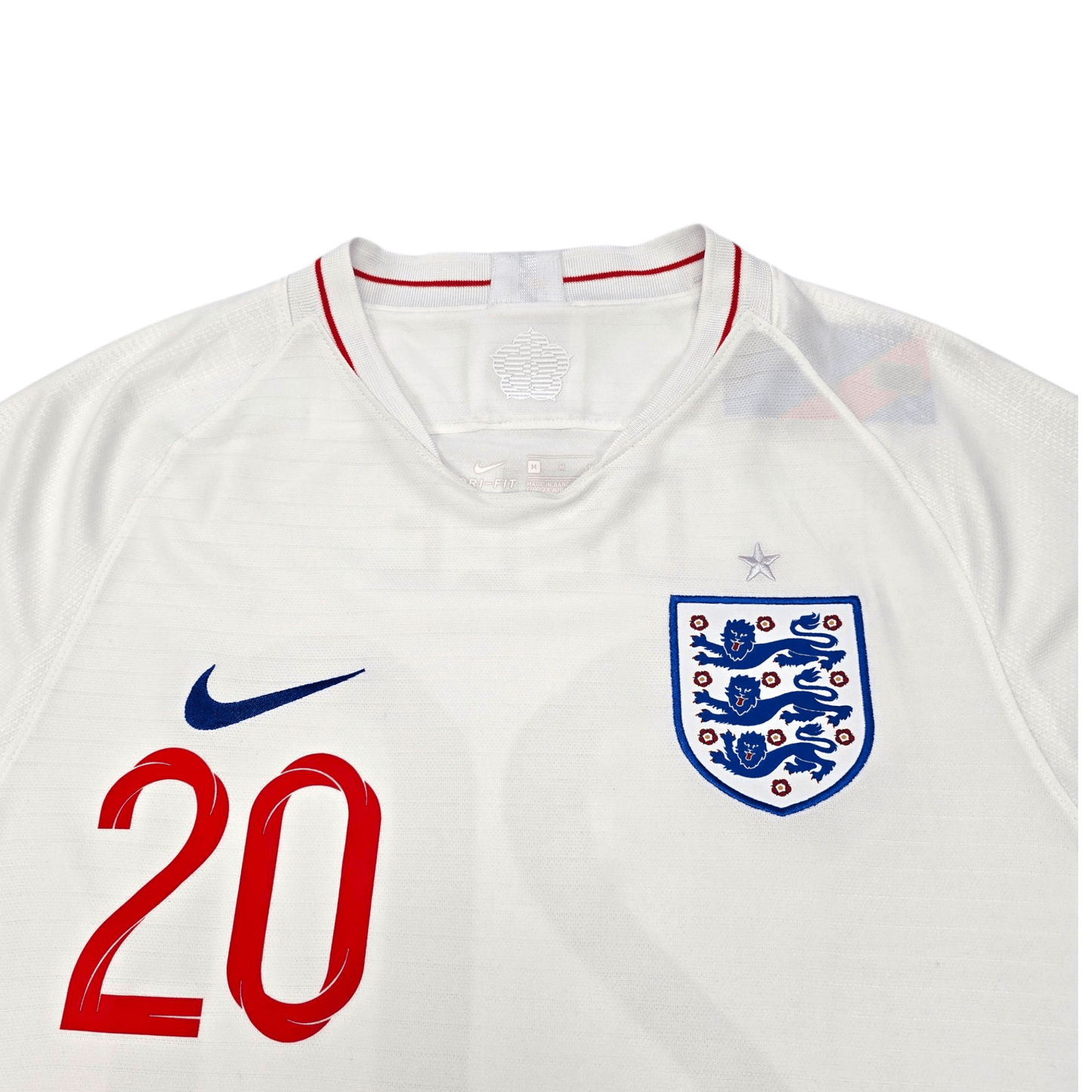 2018/19 England Home Football Shirt (M) Nike #20 Dele