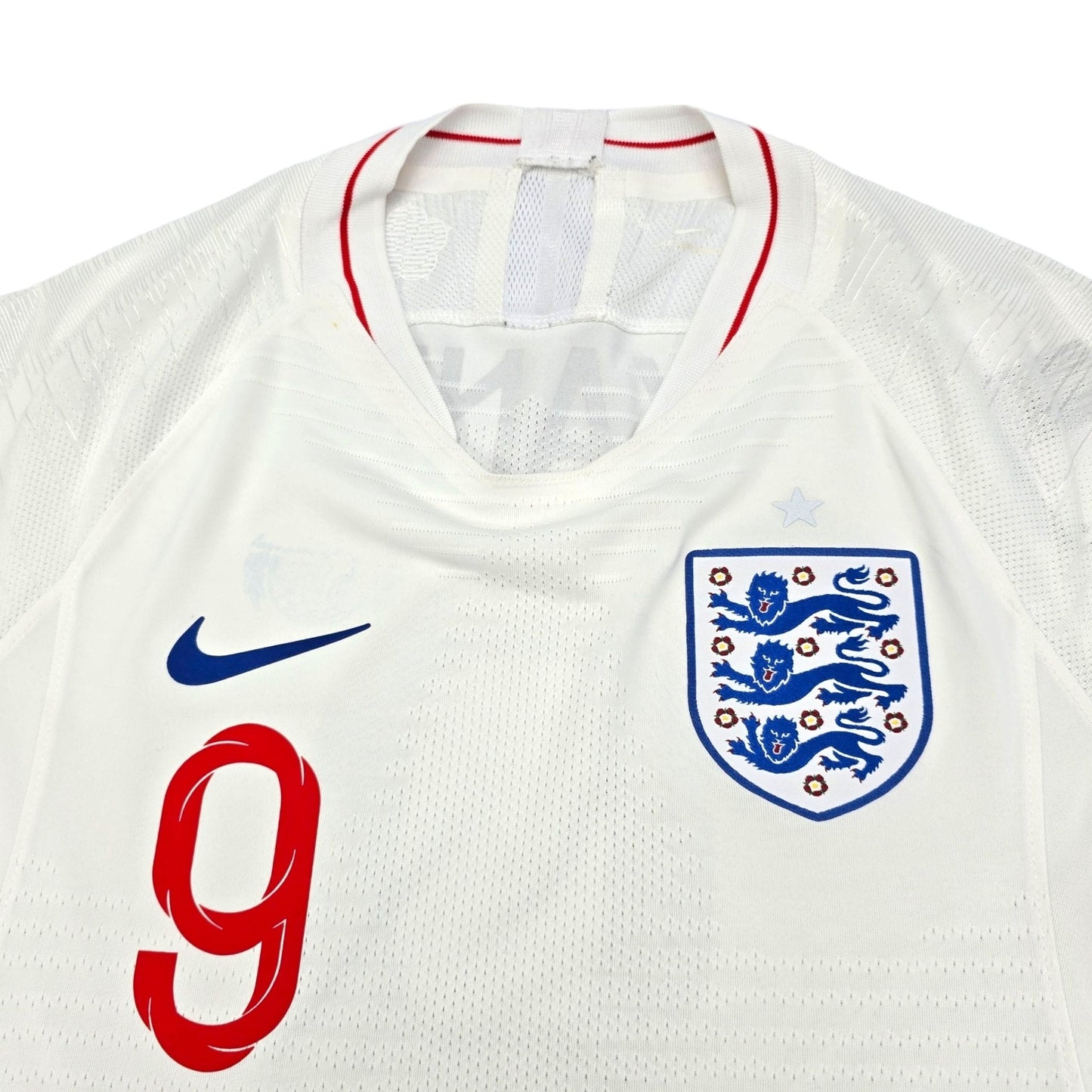 2018/19 England Home Football Shirt (S) Nike #9 Kane (Player Version/Vaporknit)