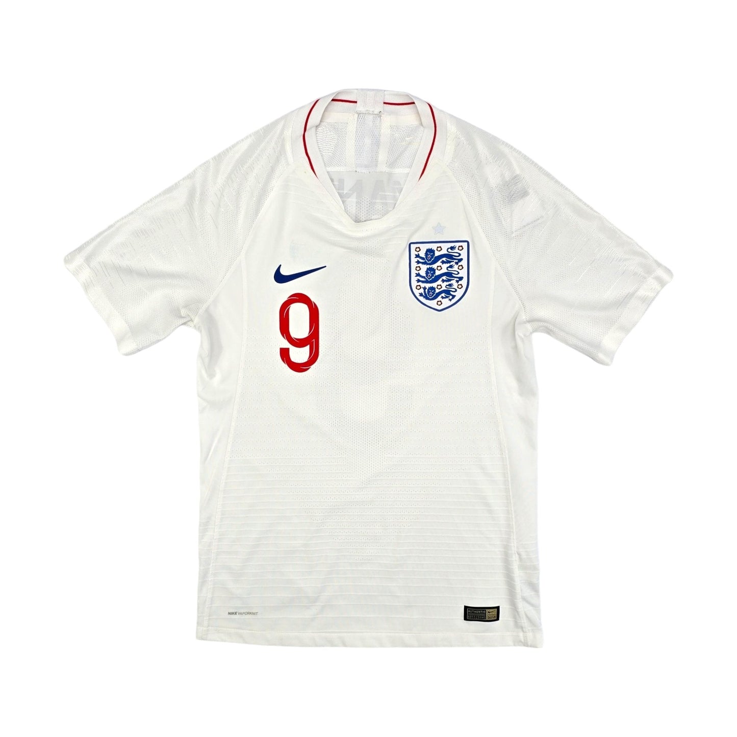 2018/19 England Home Football Shirt (S) Nike #9 Kane (Player Version/Vaporknit)