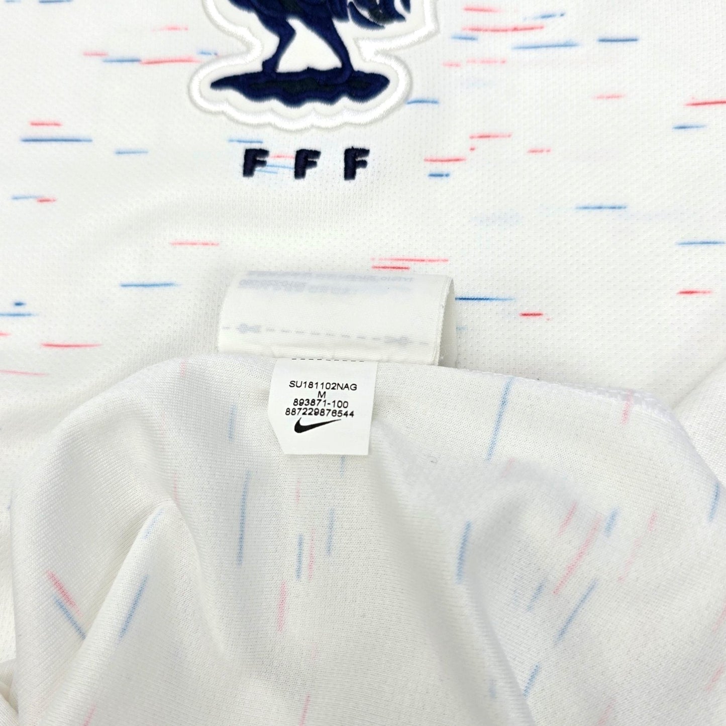 2018/19 France Away Football Shirt (M) Nike #10 Mbappe