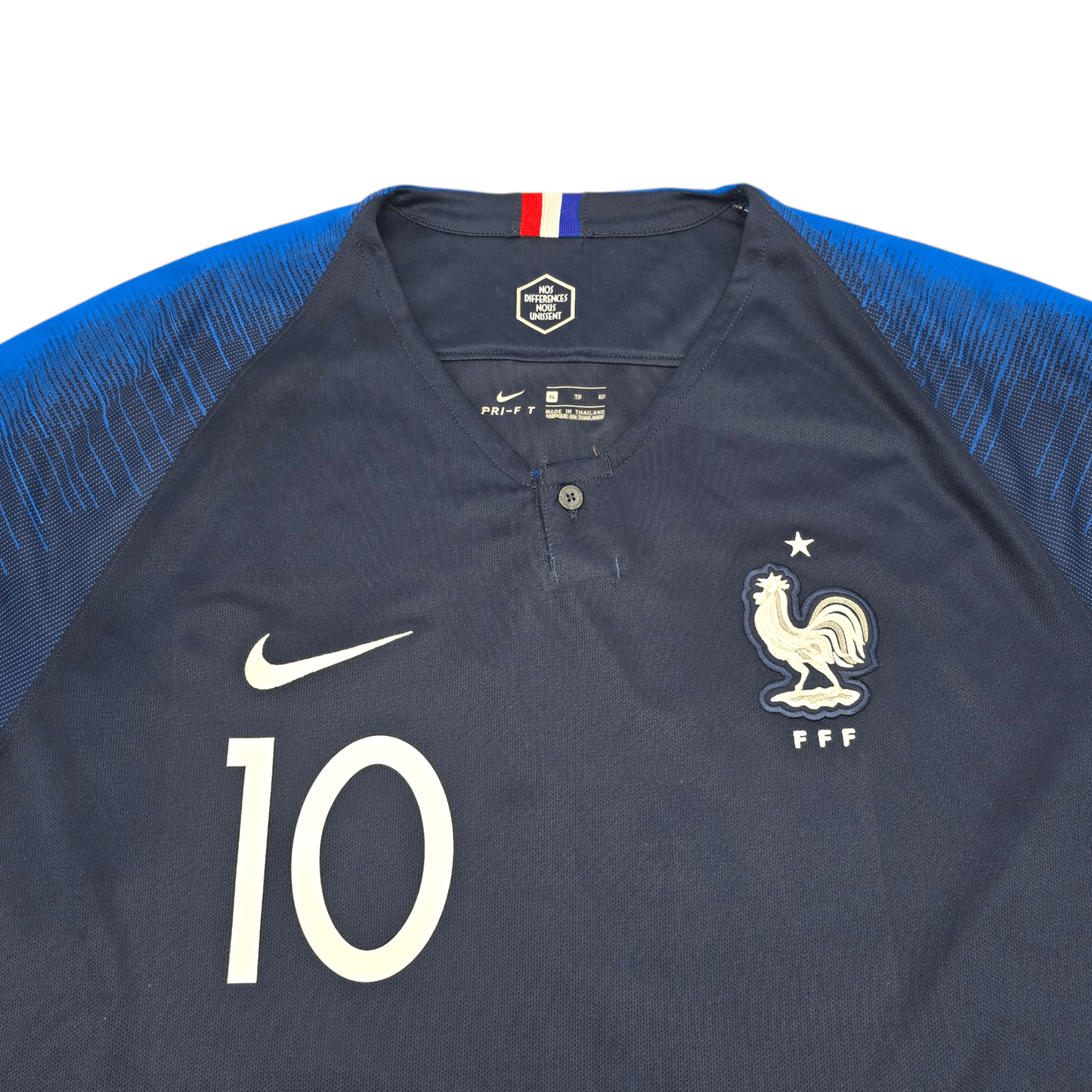2018/19 France Home Football Shirt (XL) Nike #10 Mbappe