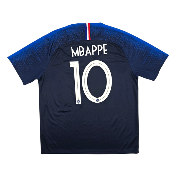 2018/19 France Home Football Shirt (XL) Nike #10 Mbappe