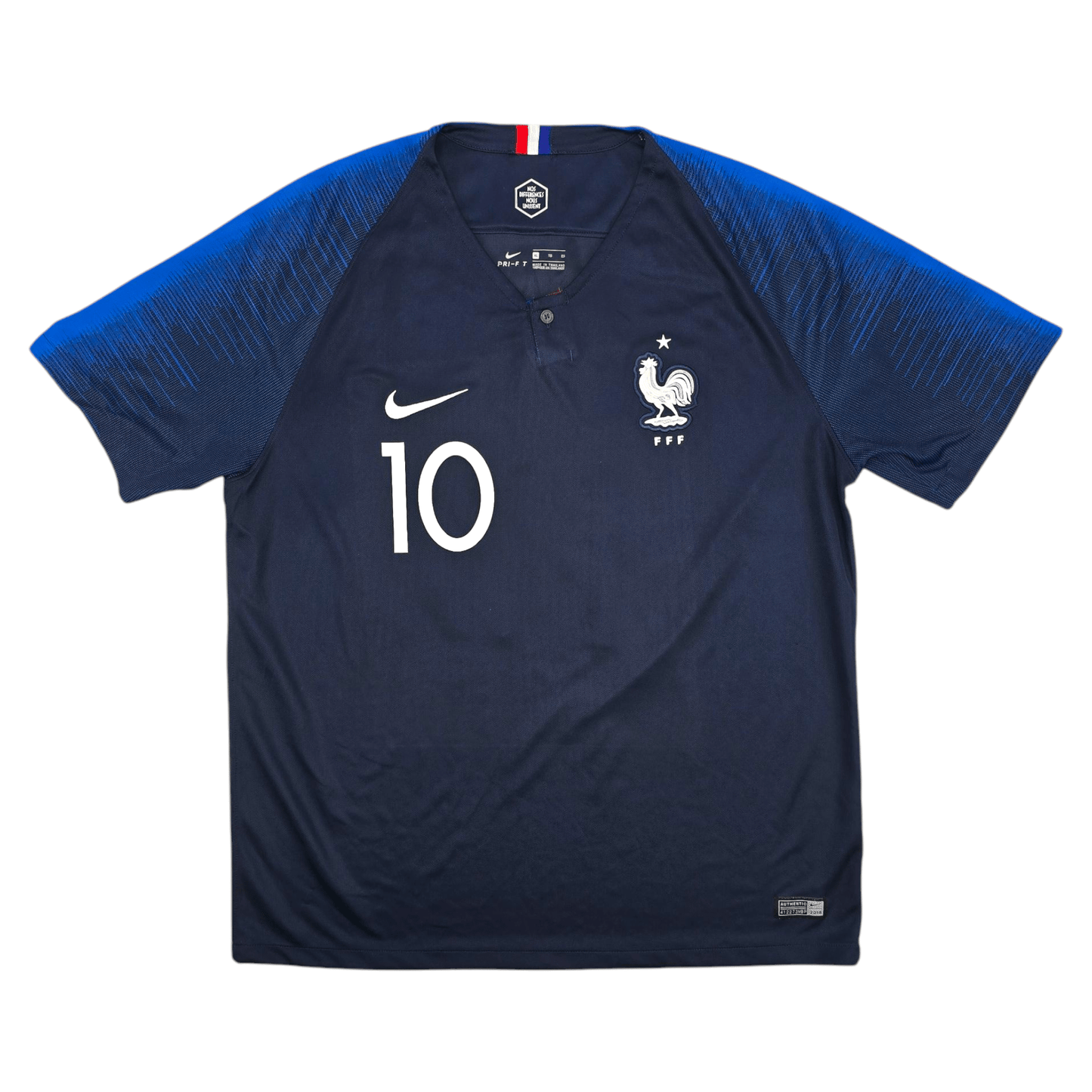 2018/19 France Home Football Shirt (XL) Nike #10 Mbappe