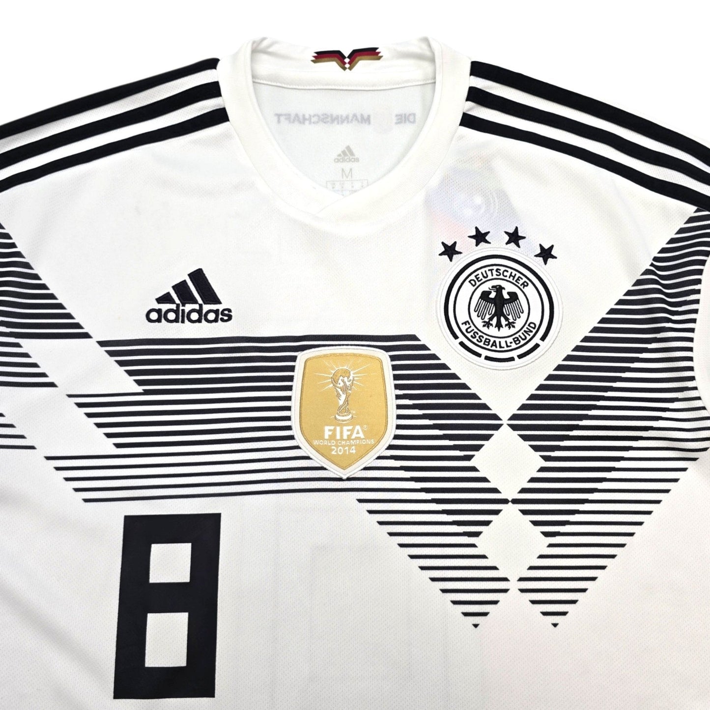 2018/19 Germany Home Football Shirt (M) Adidas #8 Kroos