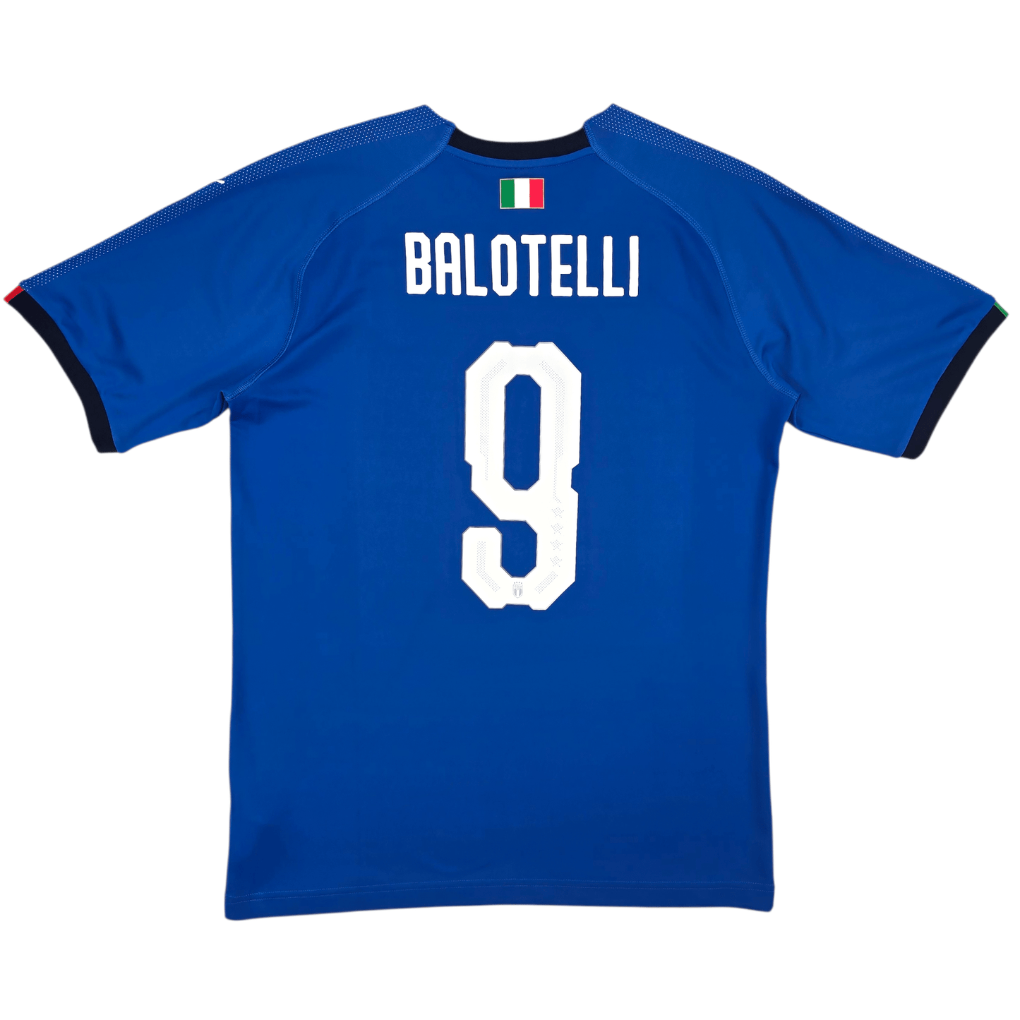 2018/19 Italy Home Football Shirt (M) Puma #9 Balotelli