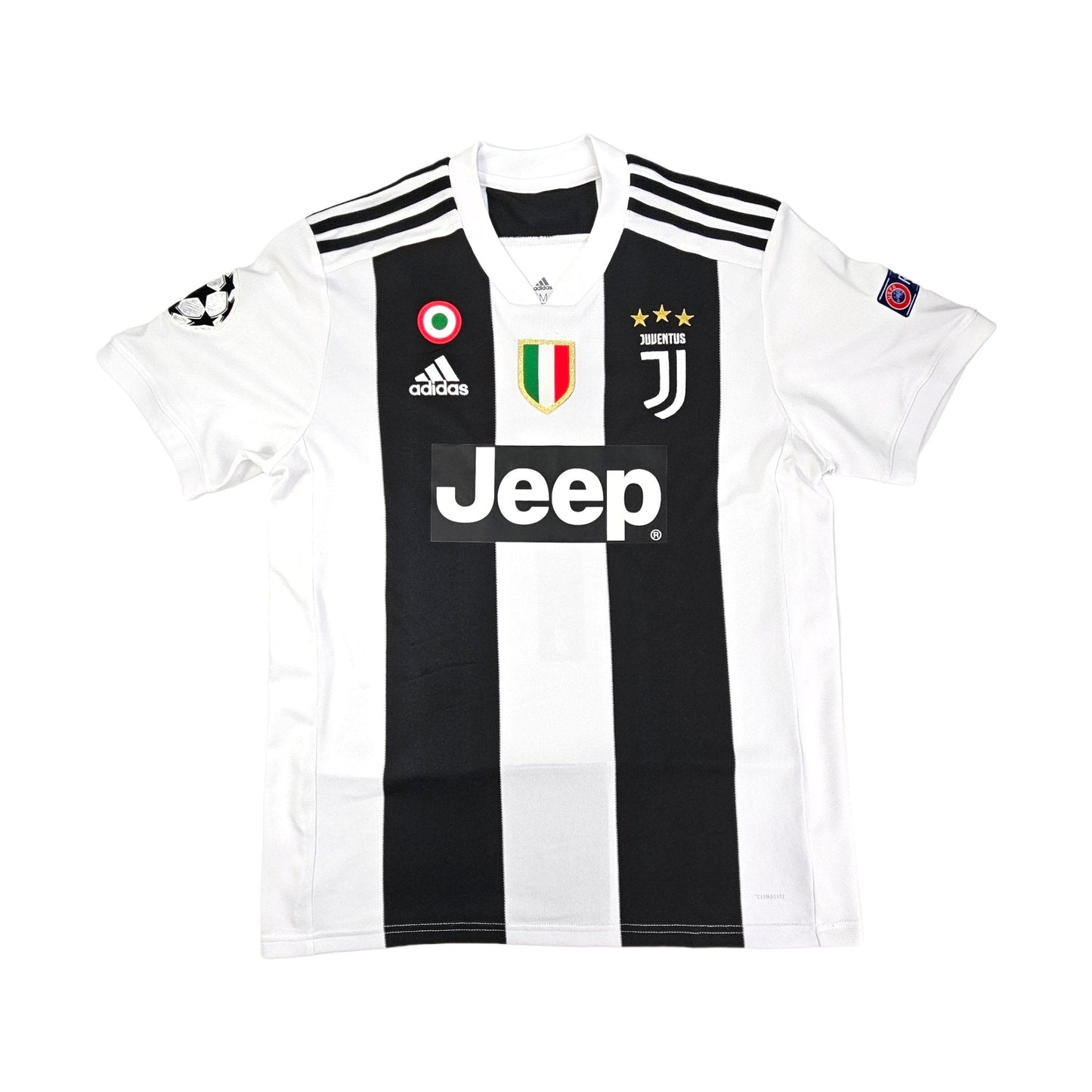 2018/19 Juventus  Home Football Shirt (M) Adidas # 7 Ronaldo