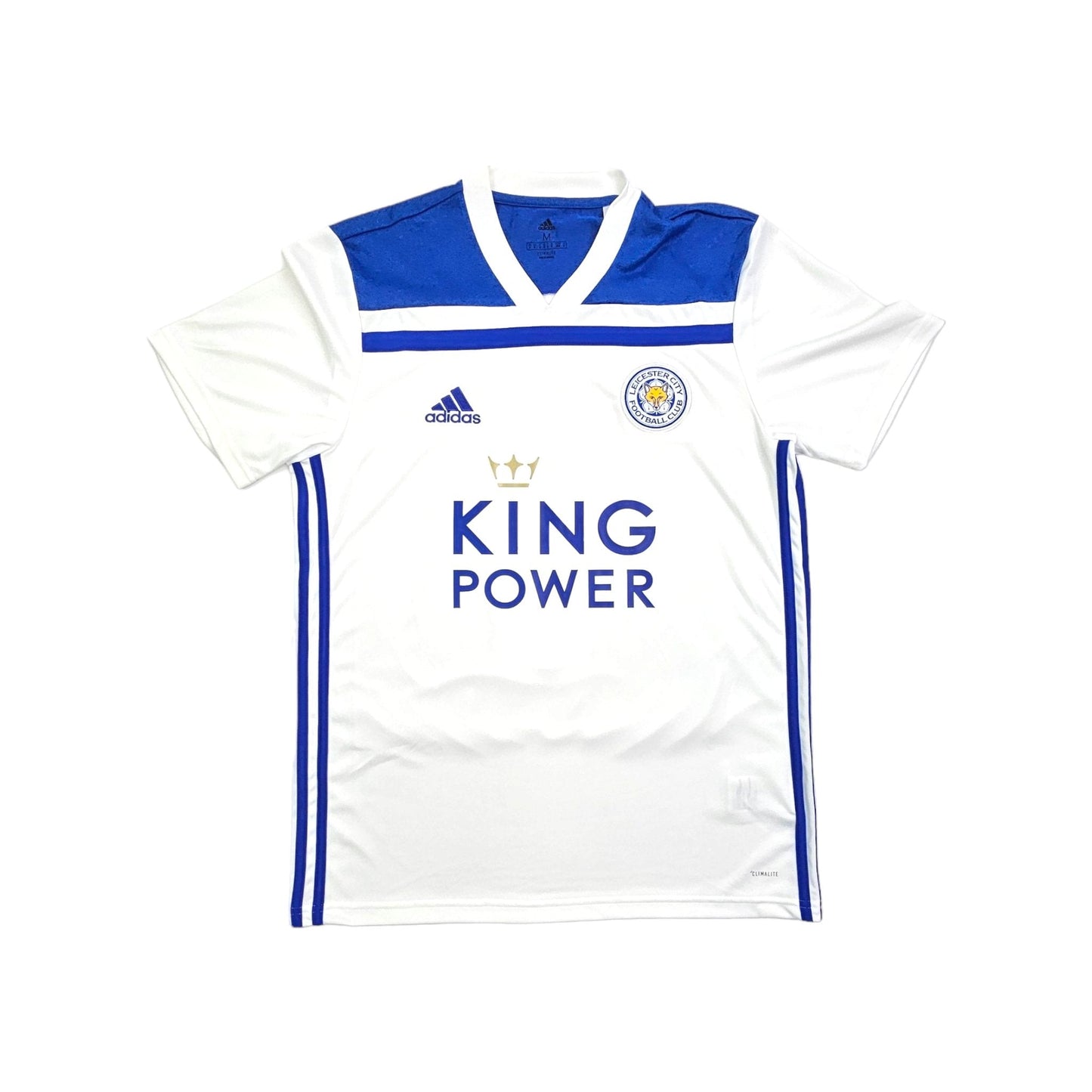 2018/19 Leicester City Third Football Shirt (M) Adidas #9 Vardy