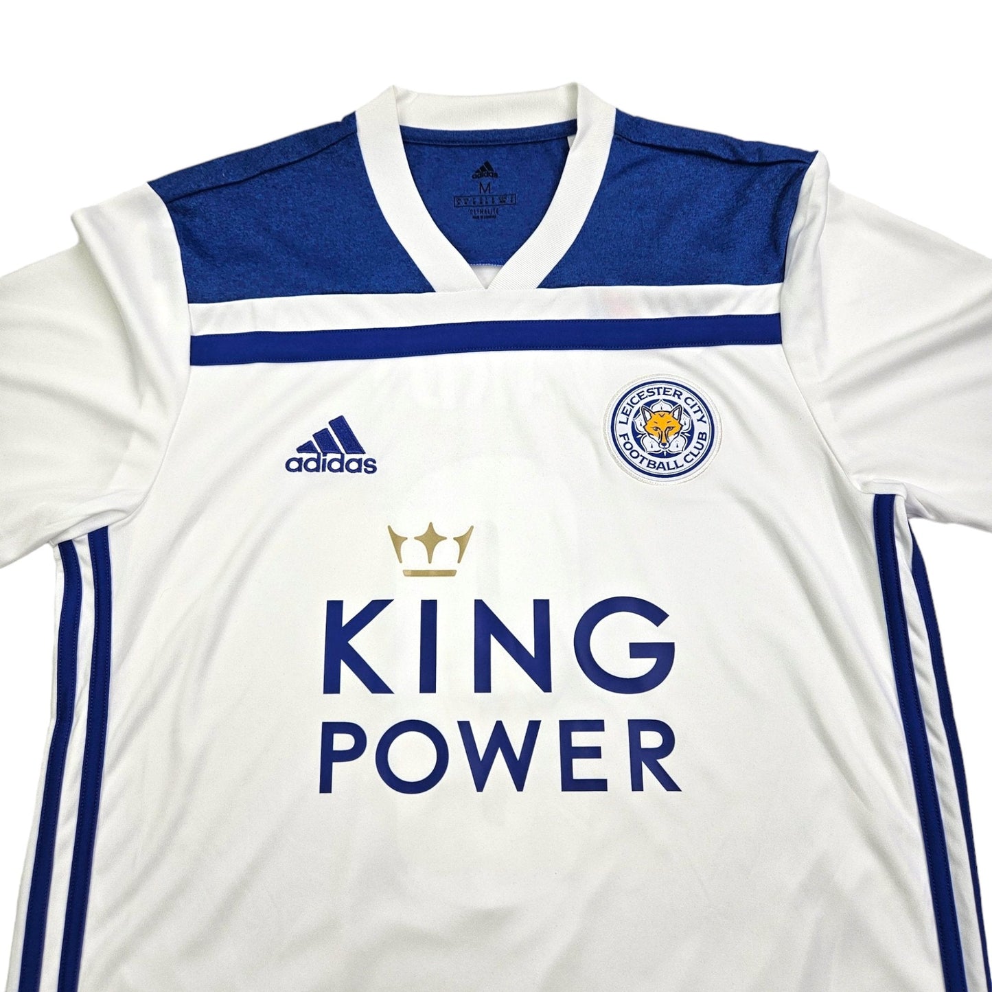 2018/19 Leicester City Third Football Shirt (M) Adidas #9 Vardy