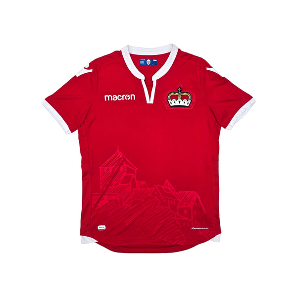 2018/19 Liechtenstein Away Football Shirt (S) Macron