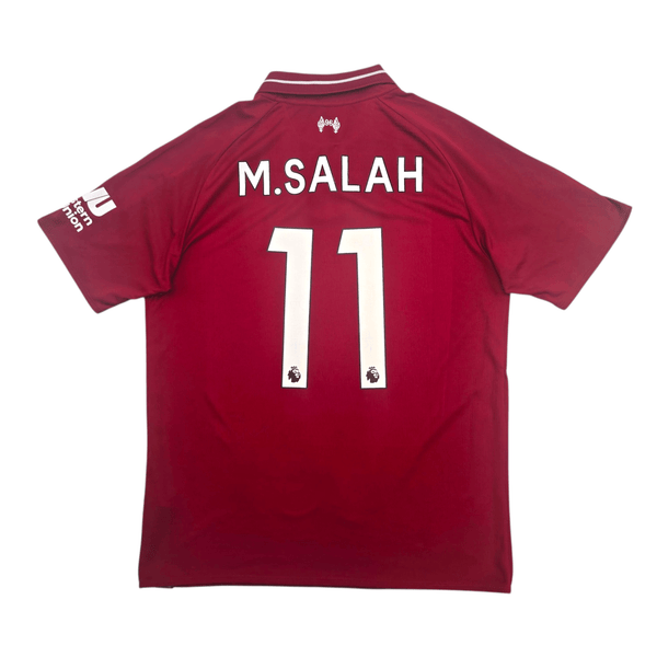 2018/19 Liverpool Home Football Shirt (M) New Balance #11 Salah
