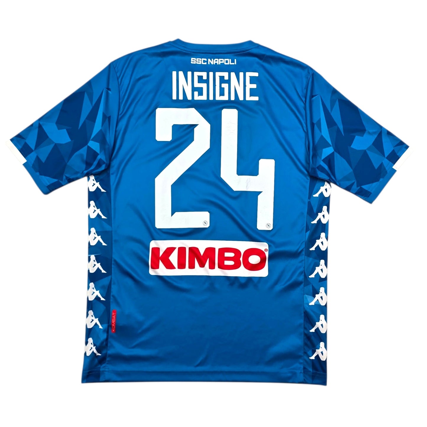 2018/19 Napoli Home Football Shirt (L) Kappa #24 Insigne
