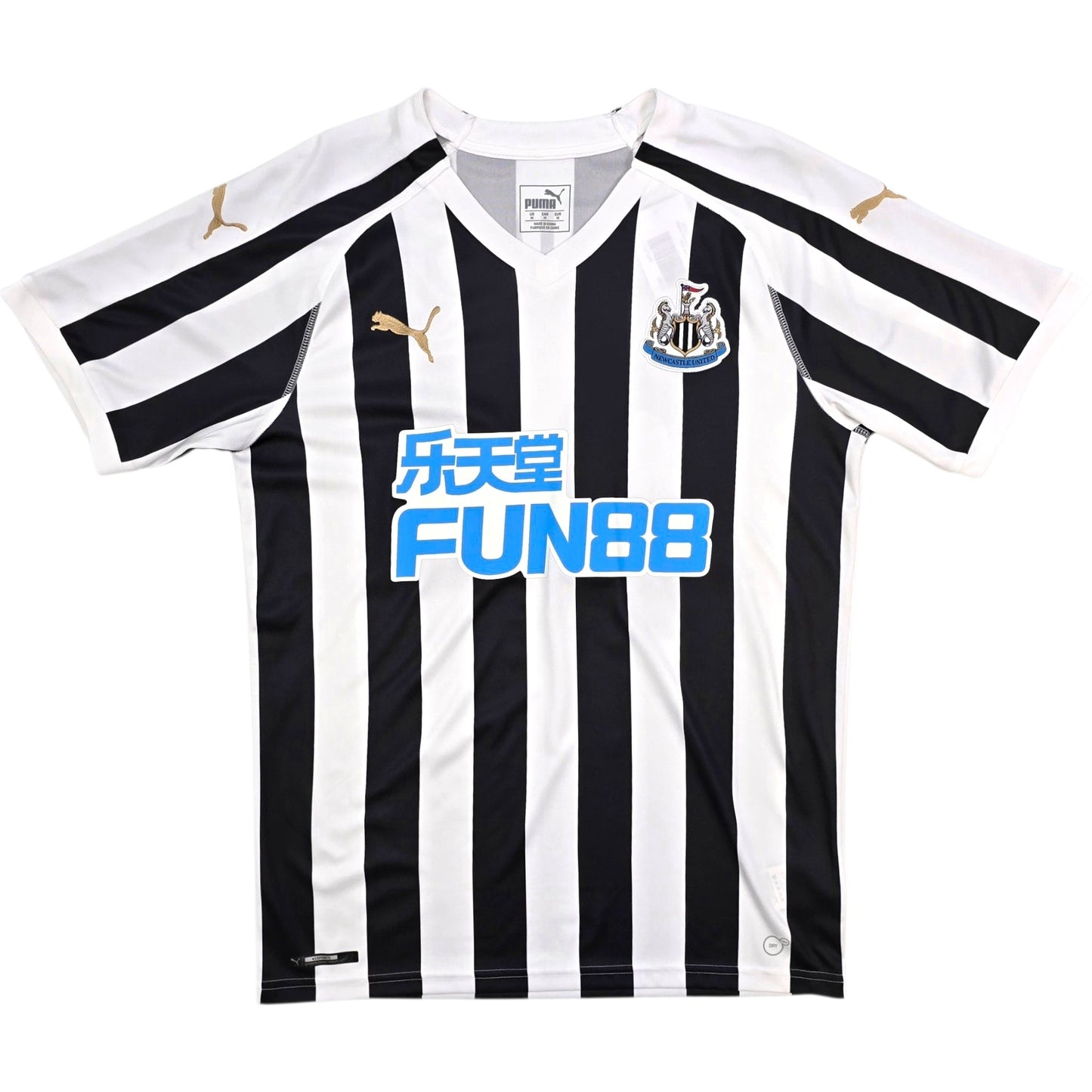 2018/19 Newcastle United Home Football Shirt (M) Puma #24 Almiron