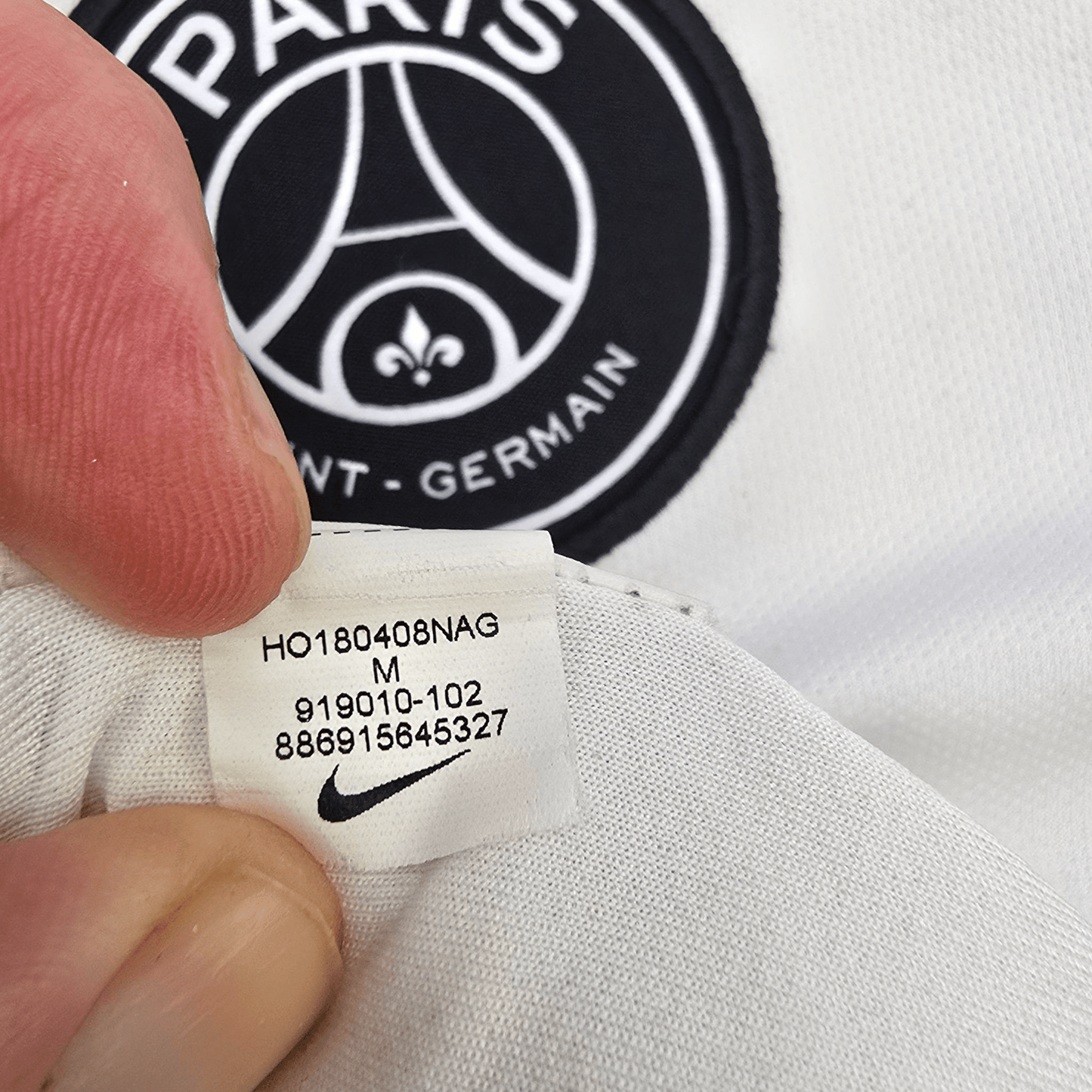 2018/19 PSG Away Football Shirt (M) Nike #10 Neymar