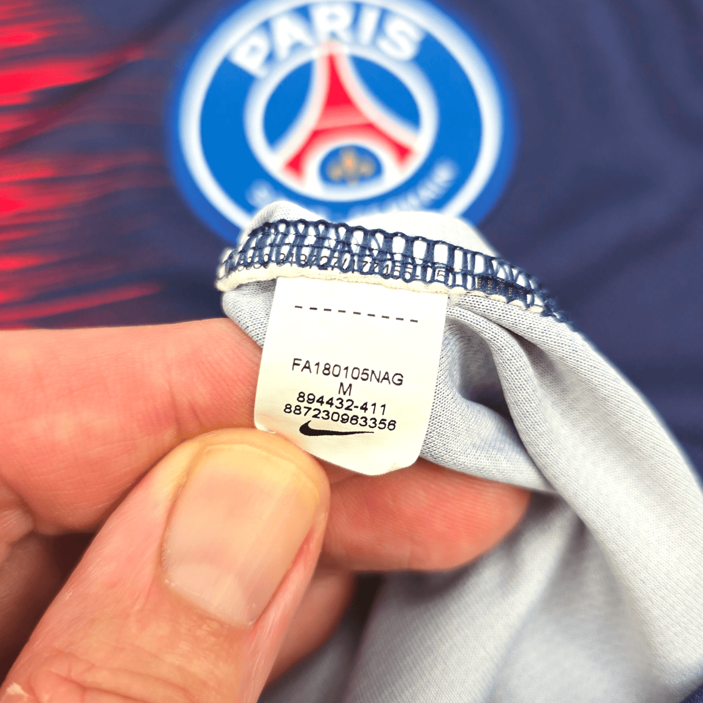 2018/19 PSG Home Football Shirt (M) Nike #10 Neymar Jr