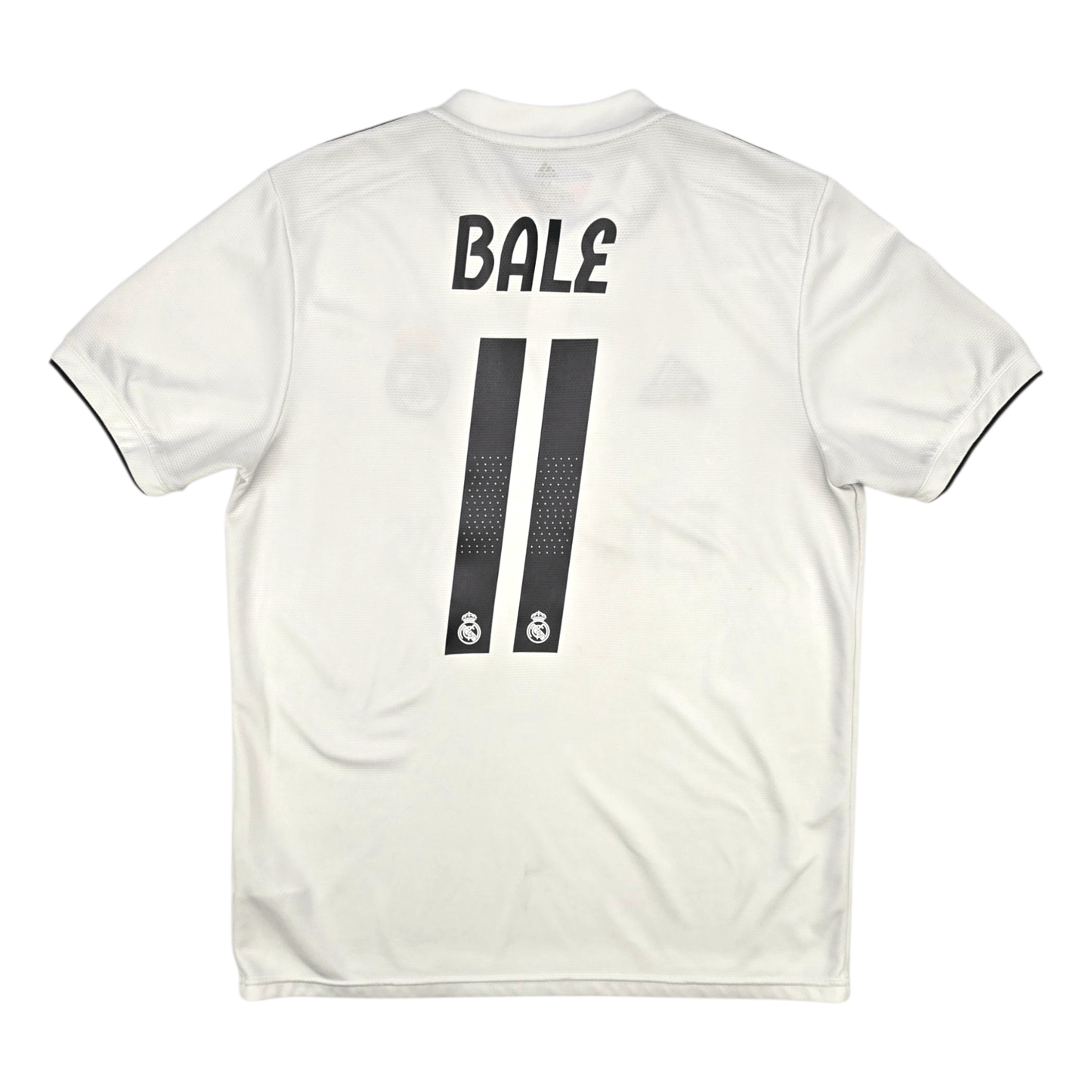 2018/19 Real Madrid Home Football Shirt (M) Adidas #11 Bale