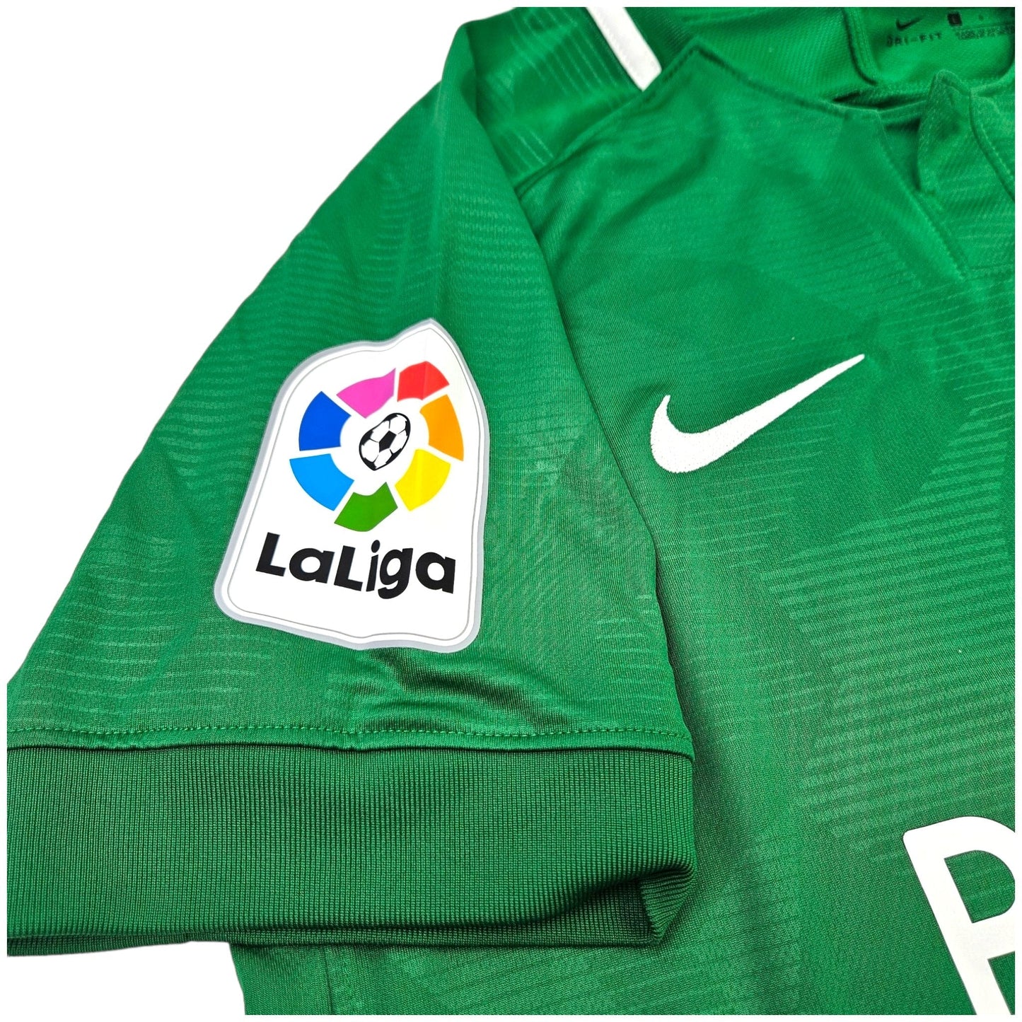 2018/19 Sporting Gijon Away Football Shirt (L) Nike #14 Nacho Mendez (Player Issue)