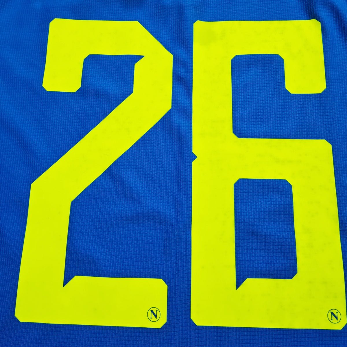 2018/19 SSC Napoli Home Football Shirt (M) Kappa #26 Koulibaly
