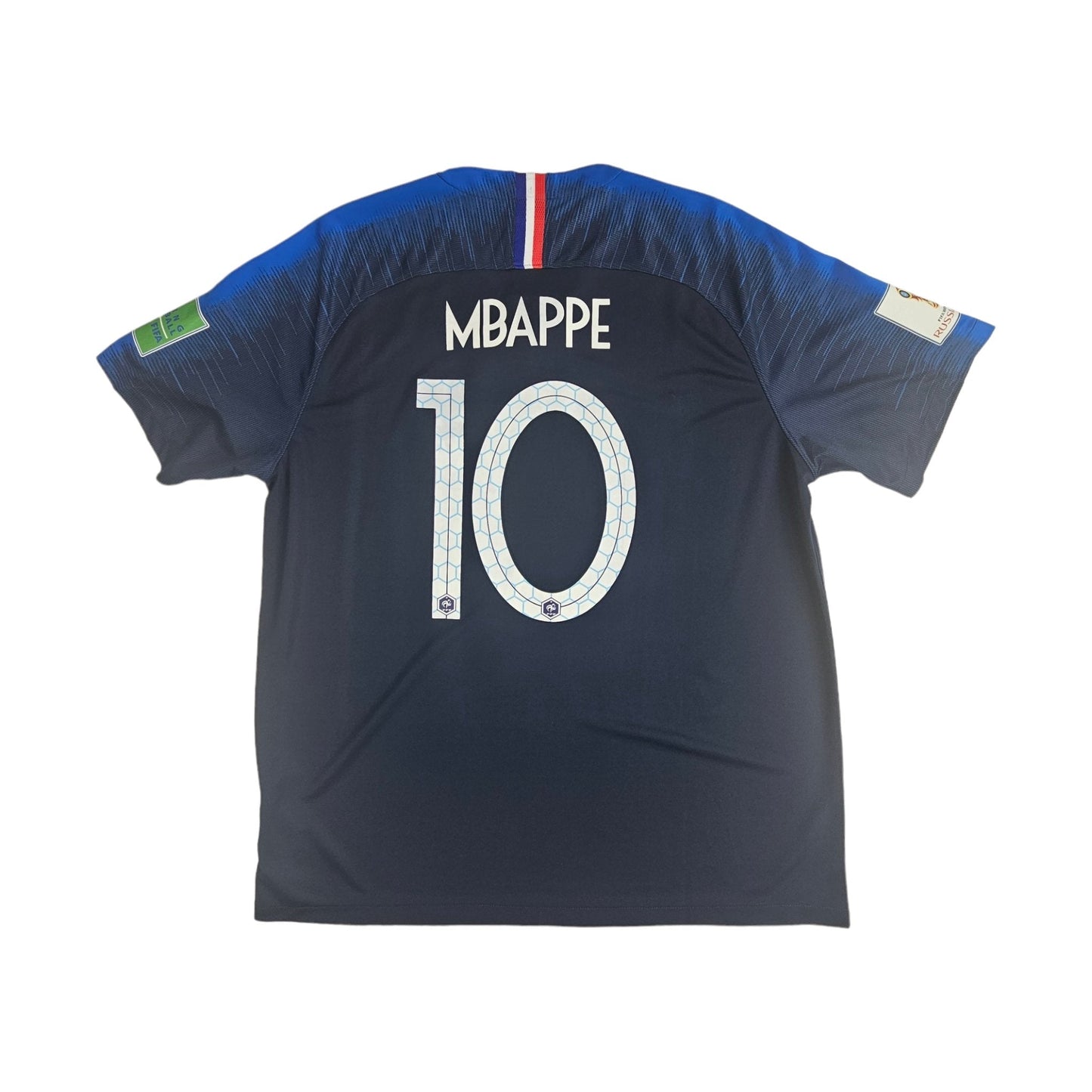 2018/20 France Home Football Shirt (XL) Nike # 10 Mbappe