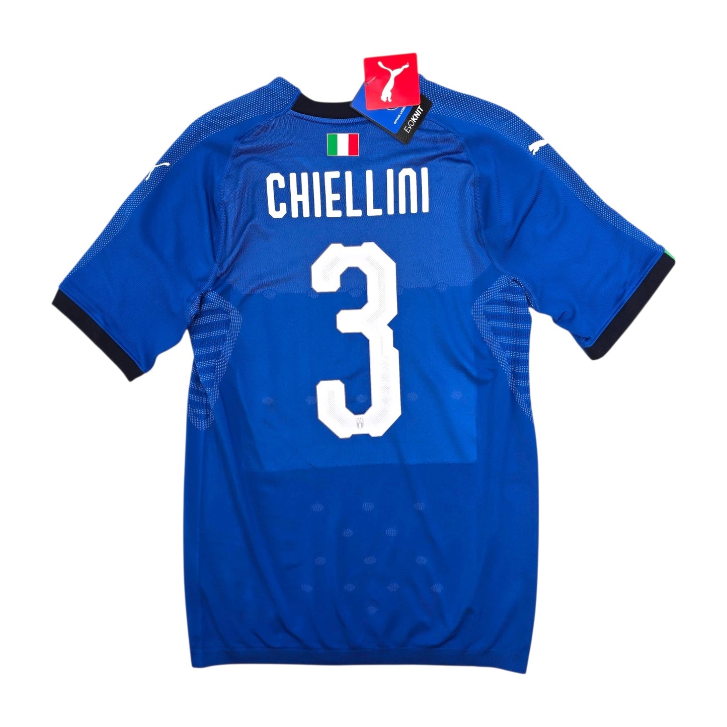 2018/20 Italy Home Football Shirt (XL) Puma #3 Chiellini (BNWTs)