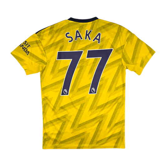 2019/20 Arsenal Away Football Shirt (S) Adidas #77 Saka