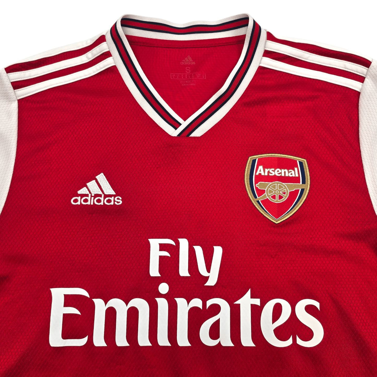 2019/20 Arsenal Home Football Shirt (S) Adidas #14 Aubameyang